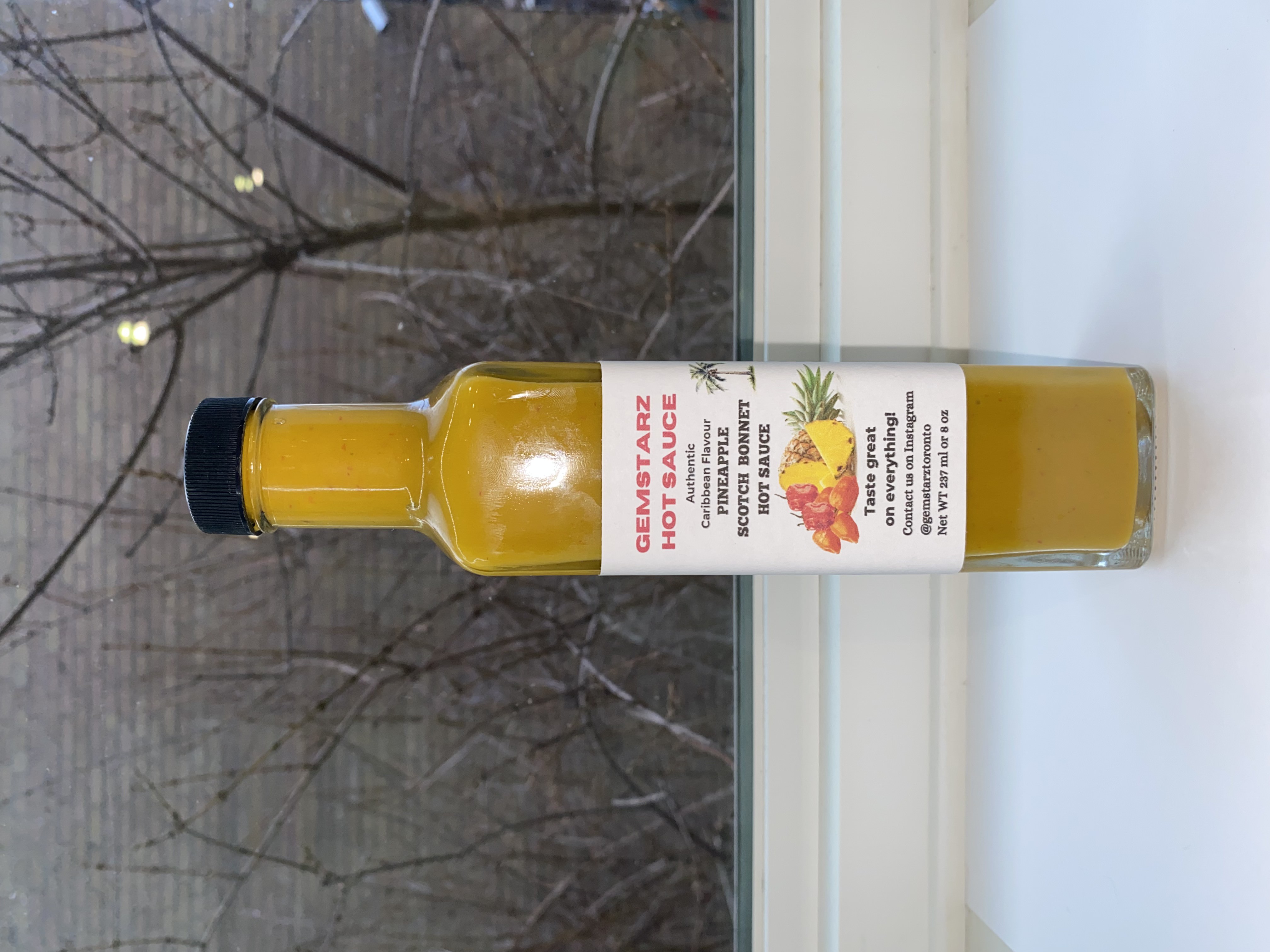 Large Pineapple Hot Sauce