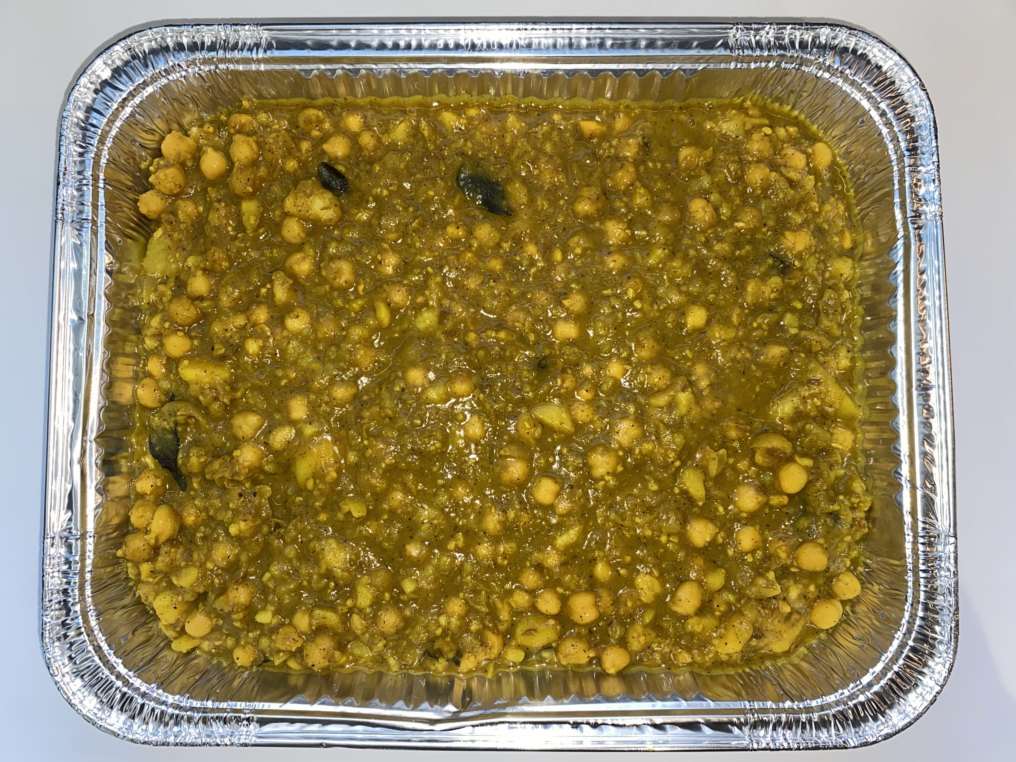 Curry Chickpeas and Potatoes